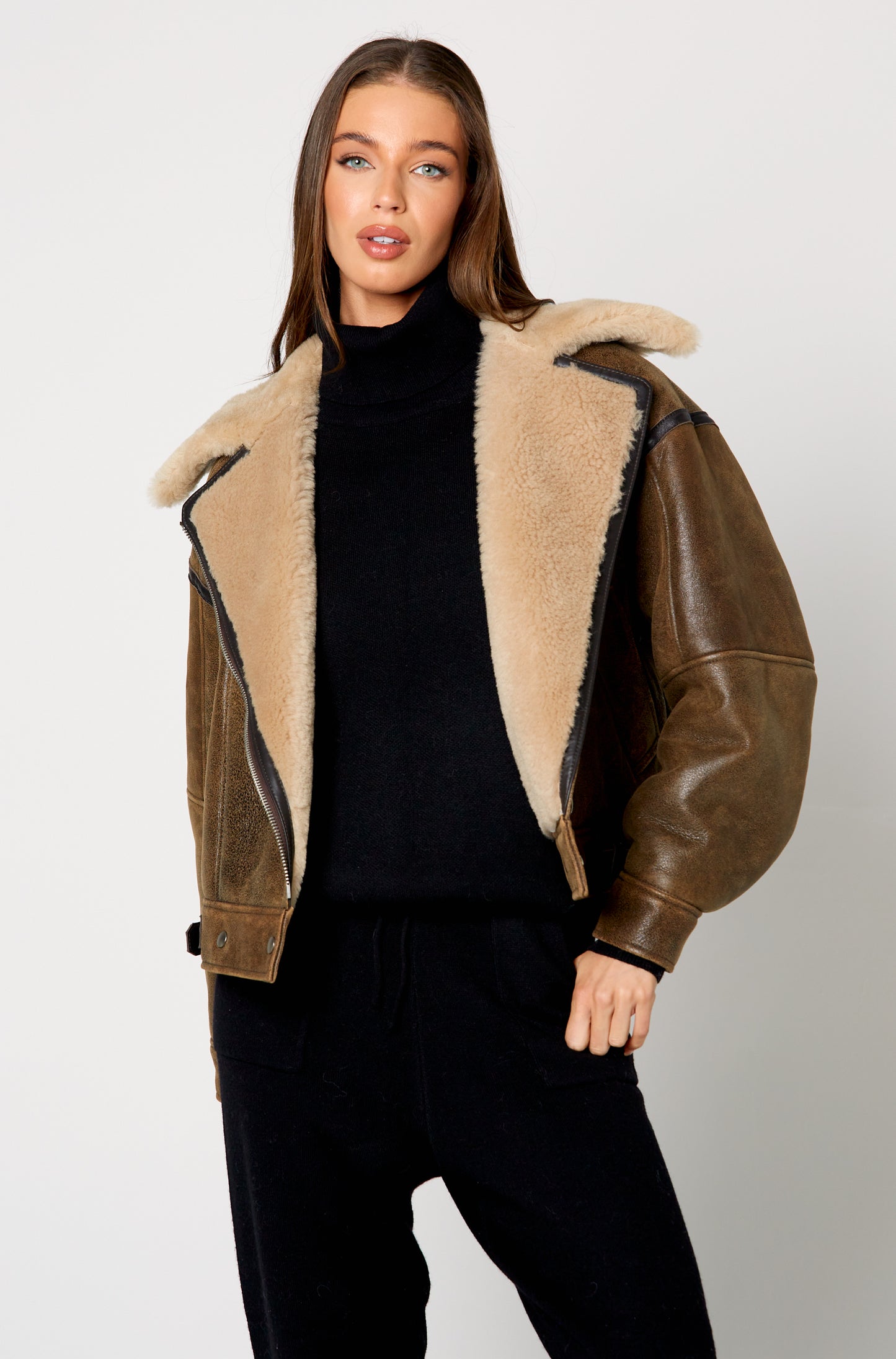 Lennan Shearling Bomber