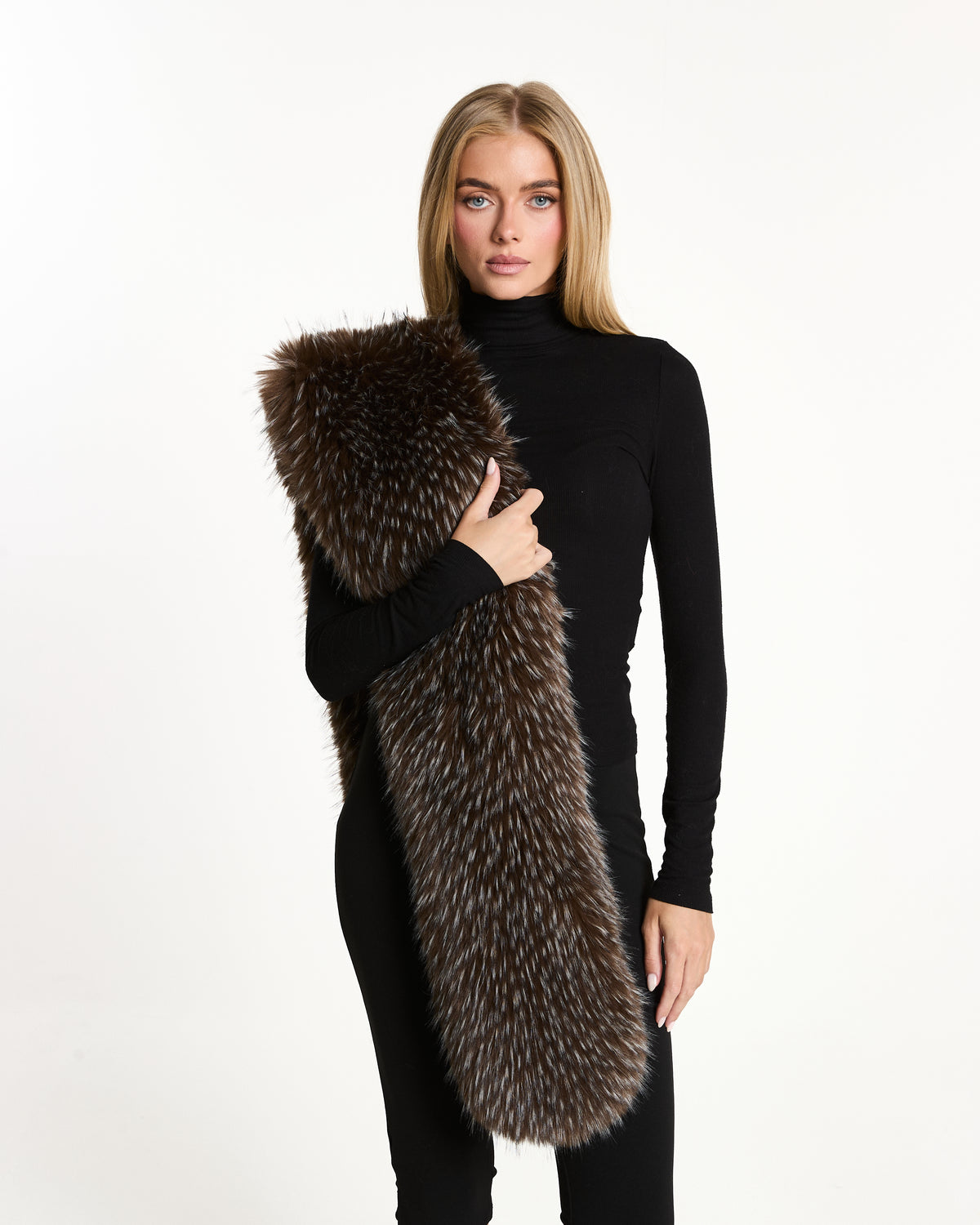 Luxury Faux Fur Scarf