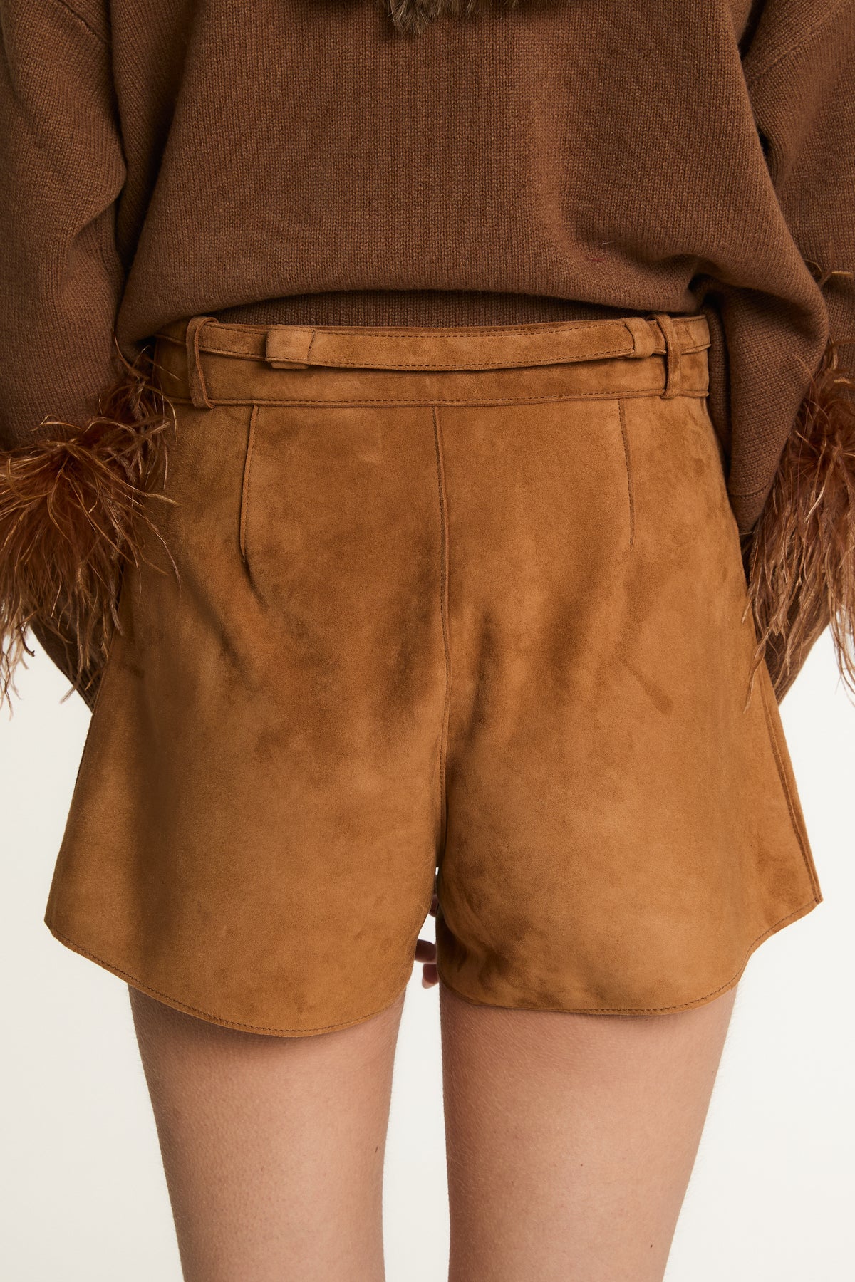 Sofia Suede Shorts