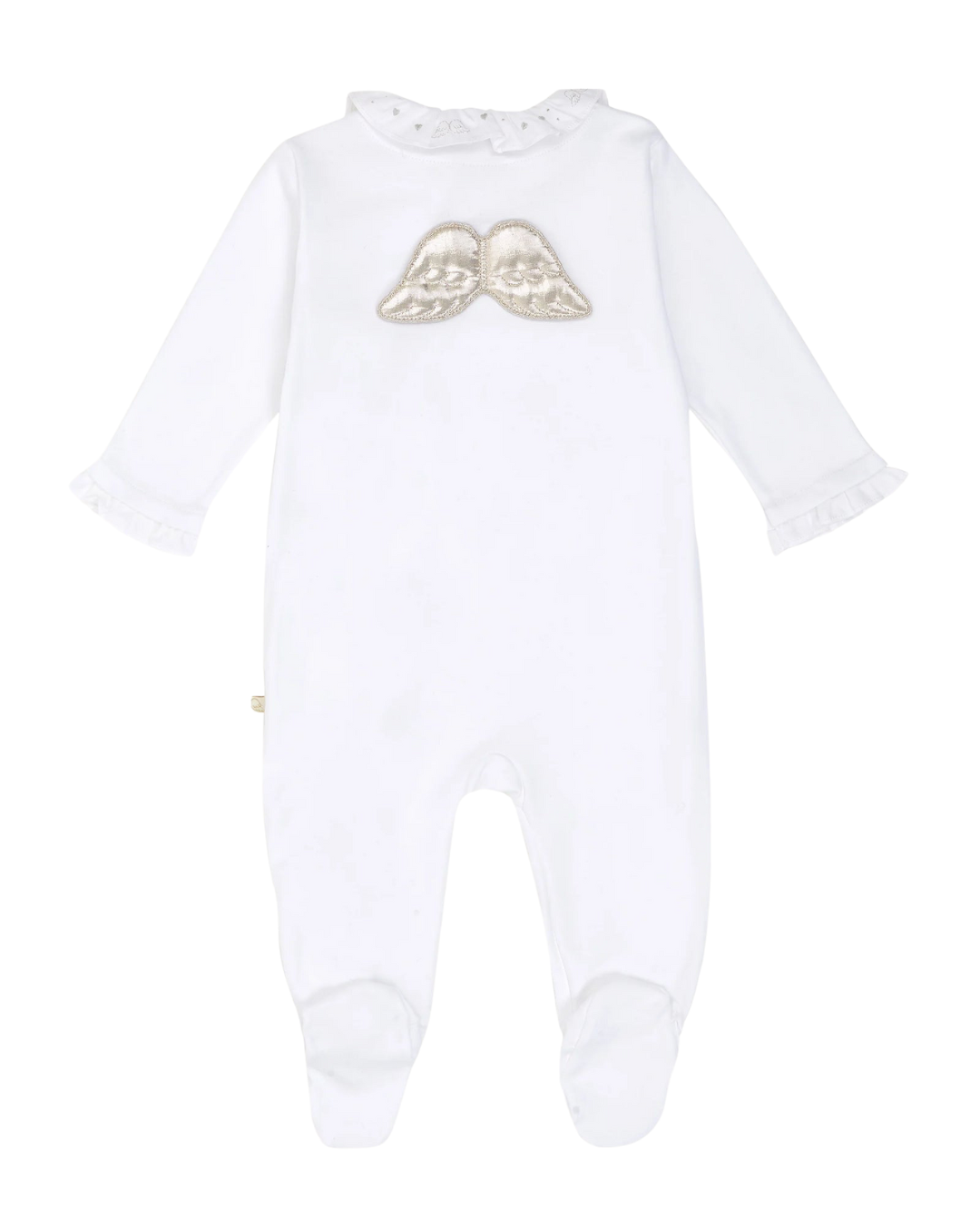Angel Wing Pima Cotton Sleepsuit