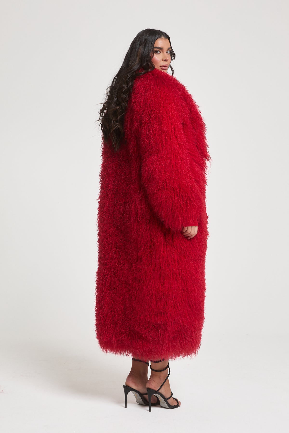 Romy Long Mongolian Coat