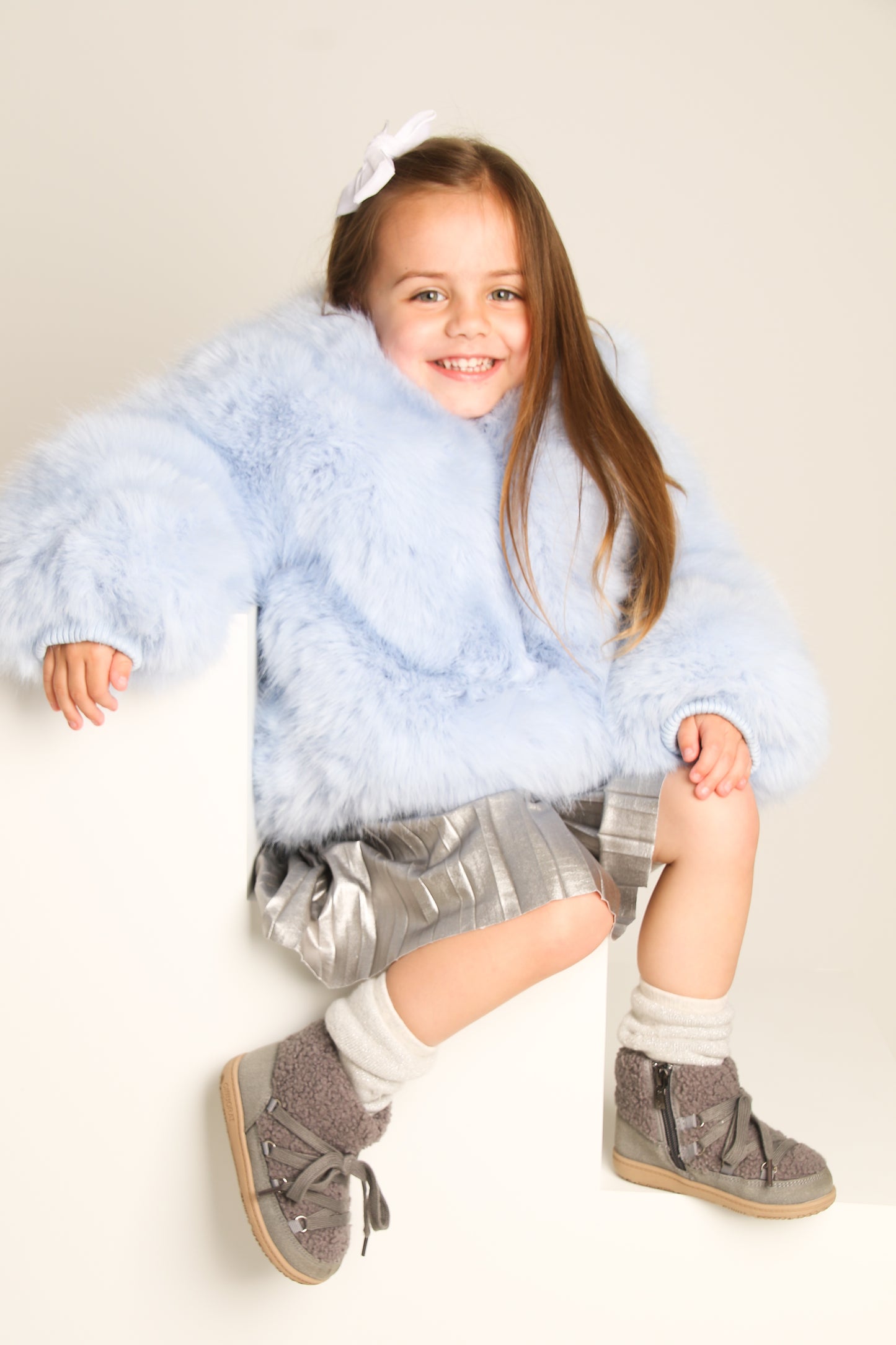 Luxury Faux Fur Bear Bomber