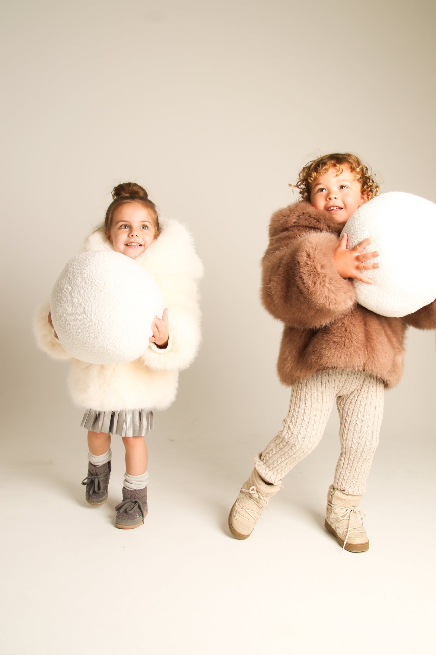 Luxury Faux Fur Bear Bomber
