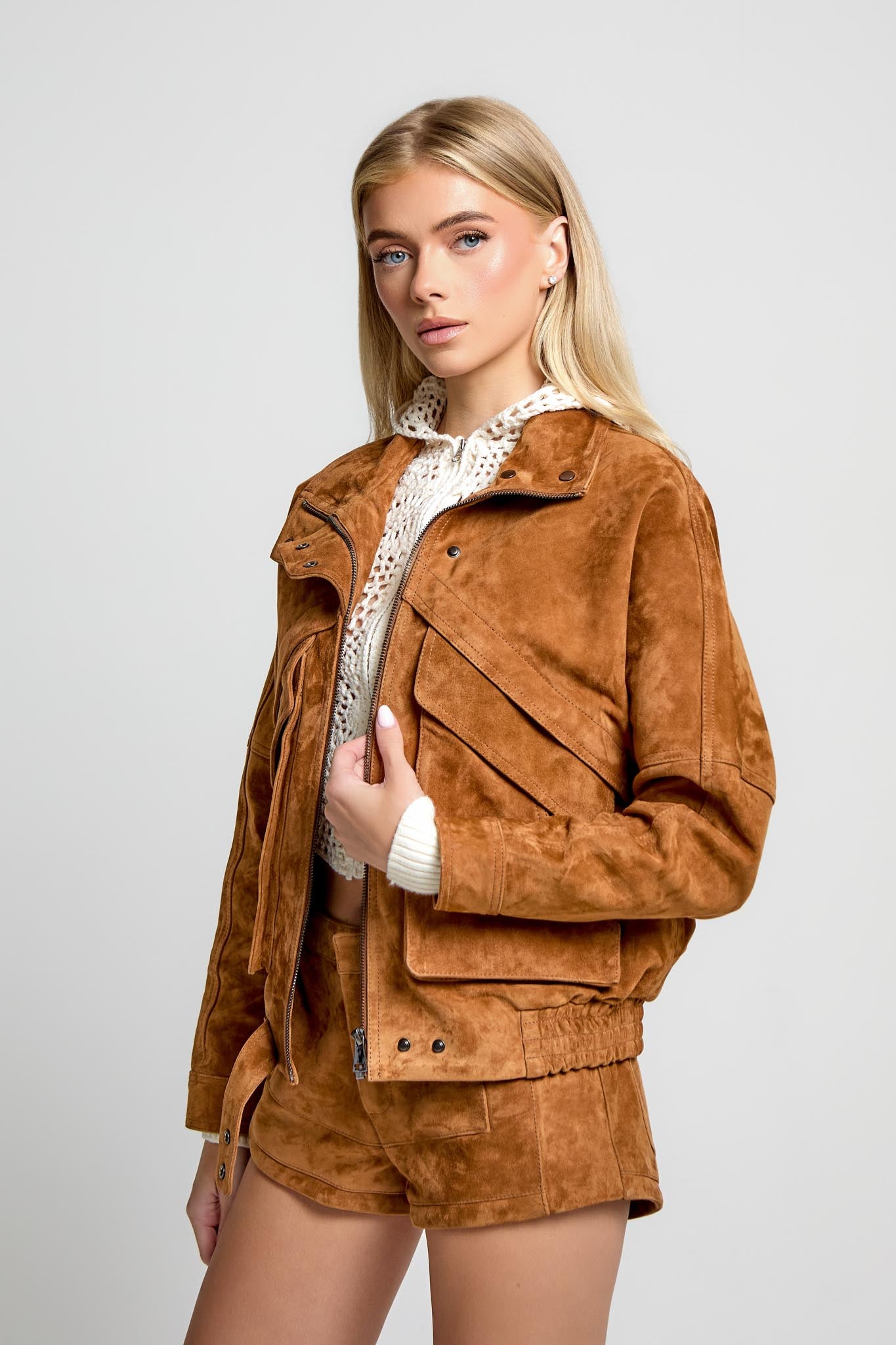 Karla Suede Jacket