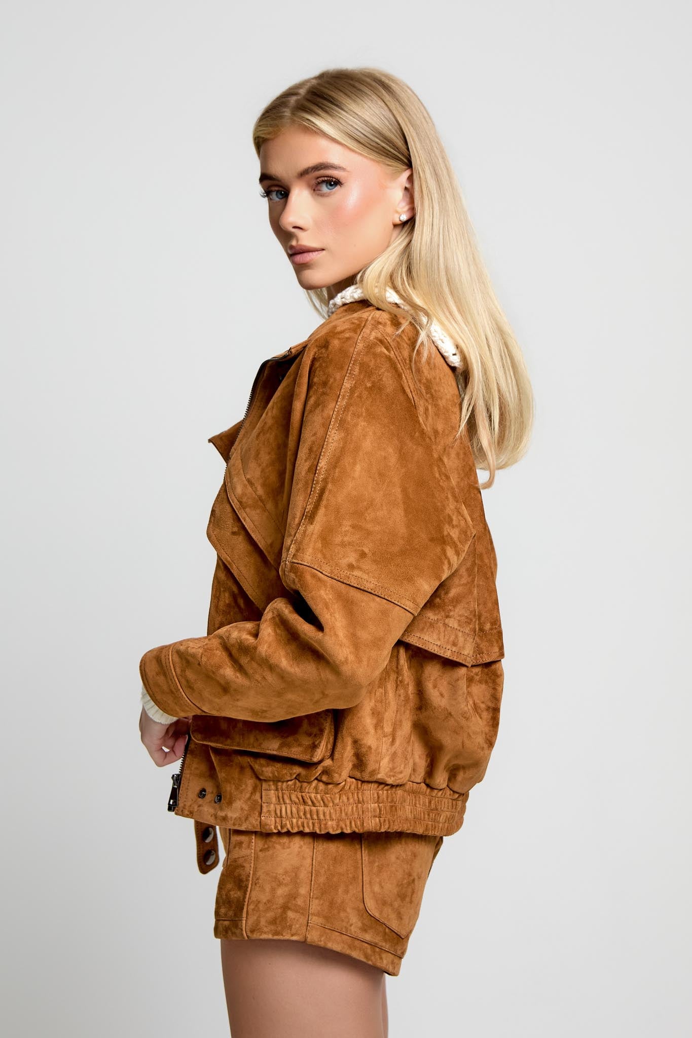 Karla Suede Jacket
