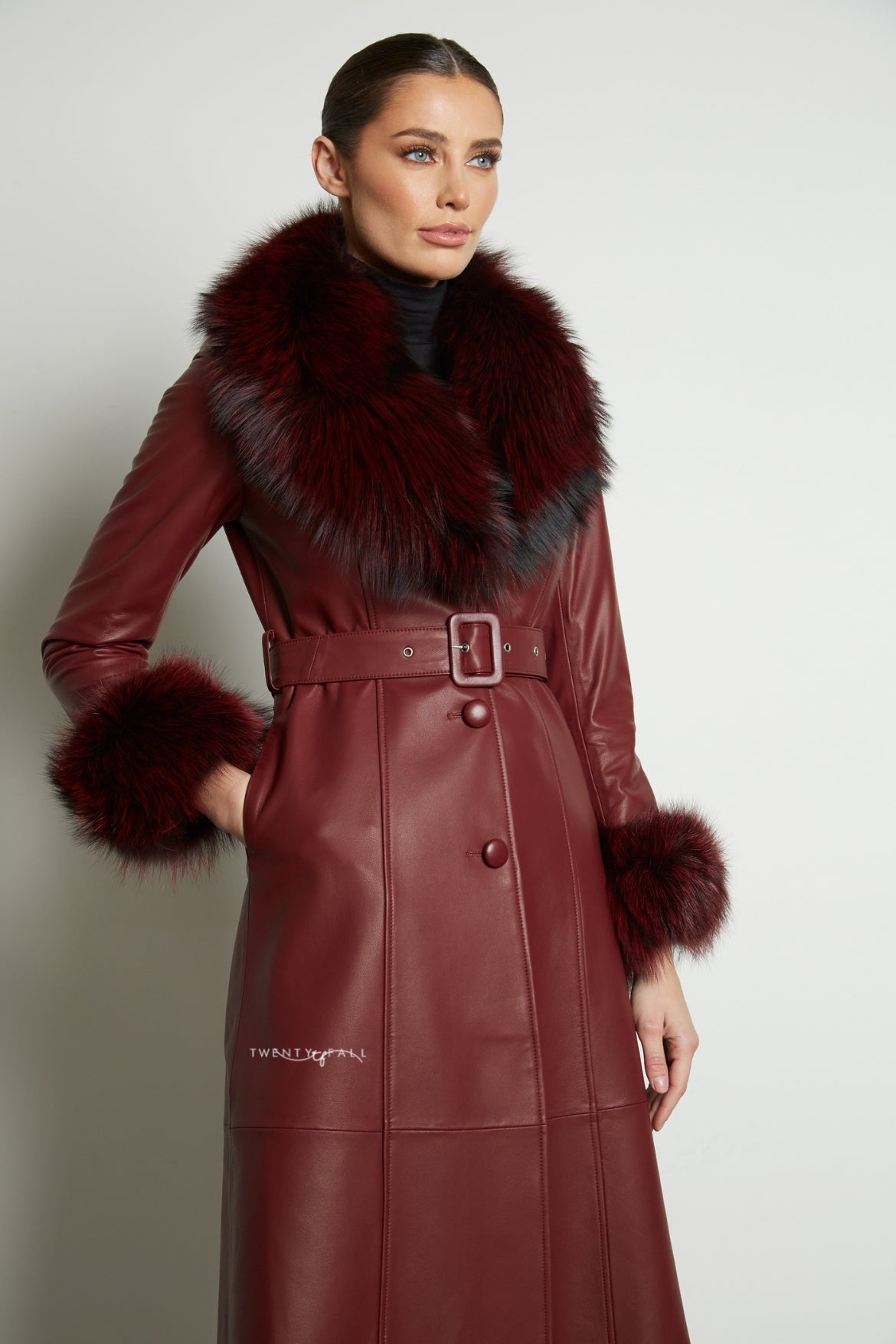 Ari Leather Coat