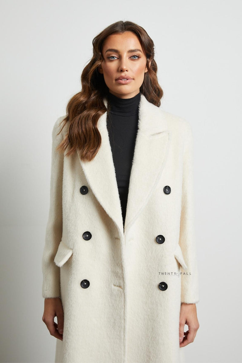 Loren Alpaca Wool Coat