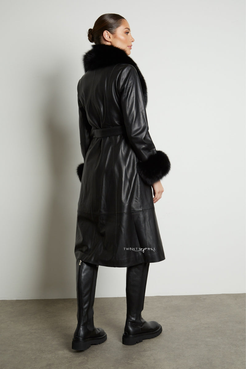 Ari Leather Coat