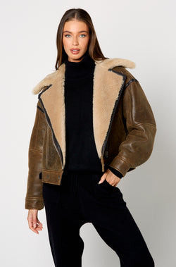 Lennan Shearling Bomber