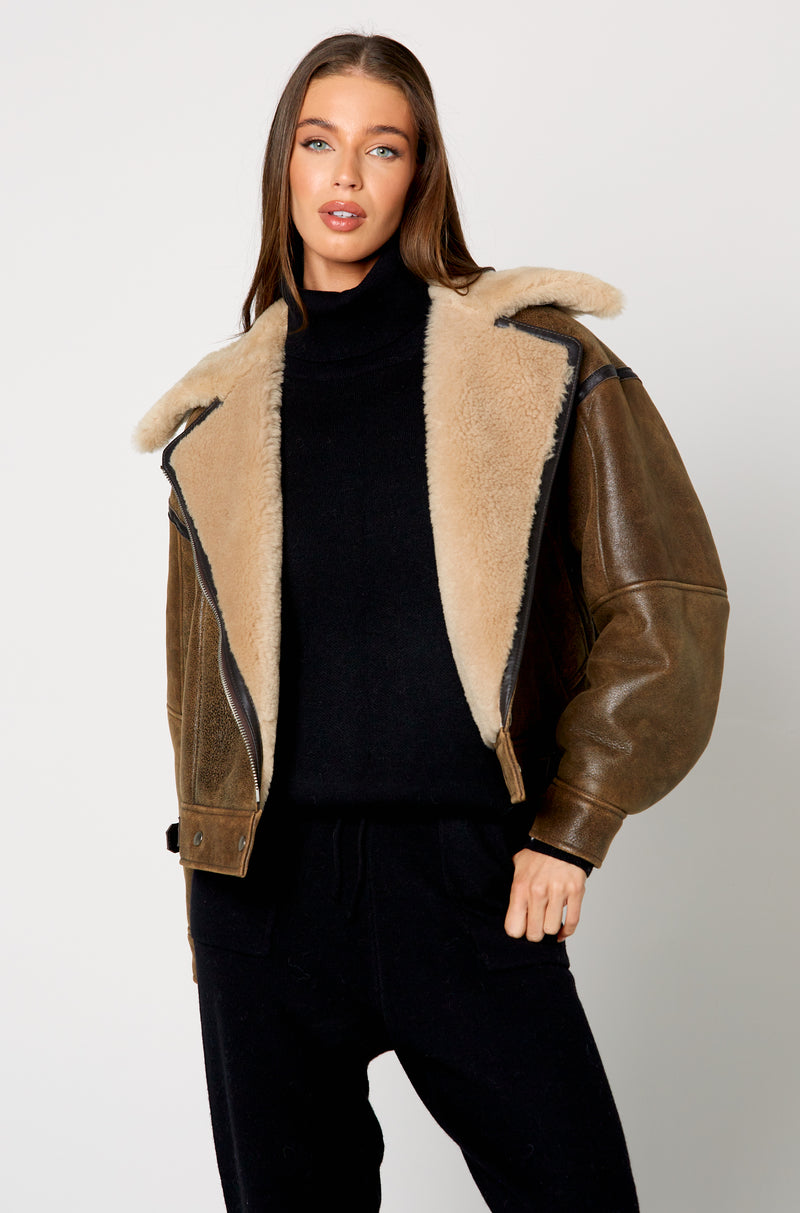 Lennan Shearling Bomber