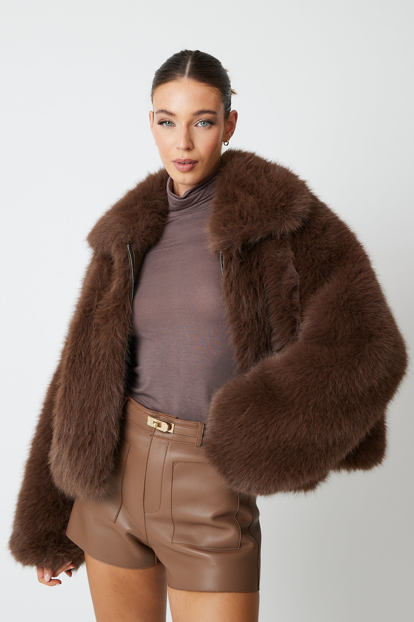 Amara Premium Faux Fur Bomber