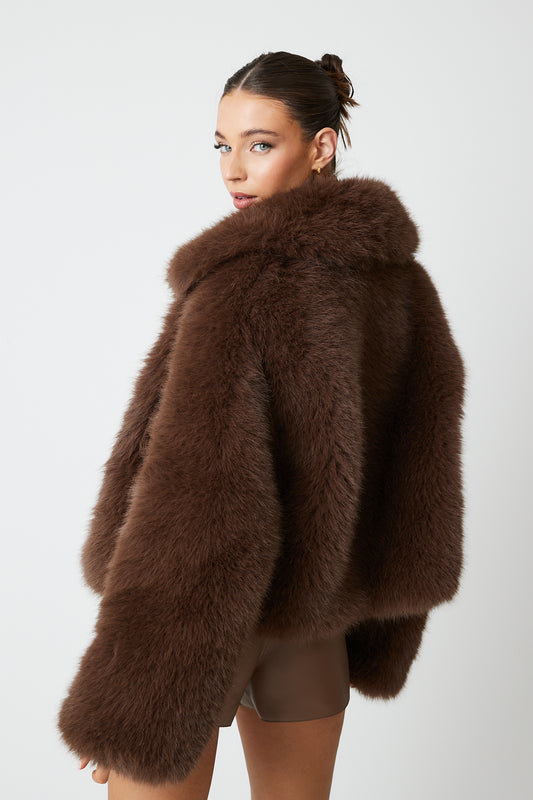 Amara Premium Faux Fur Bomber