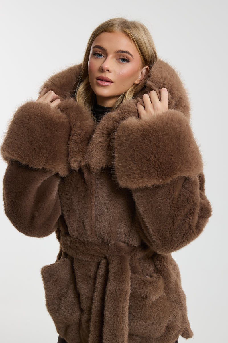 Freya Premium Faux Fur Coat