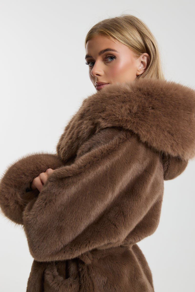 Freya Premium Faux Fur Coat