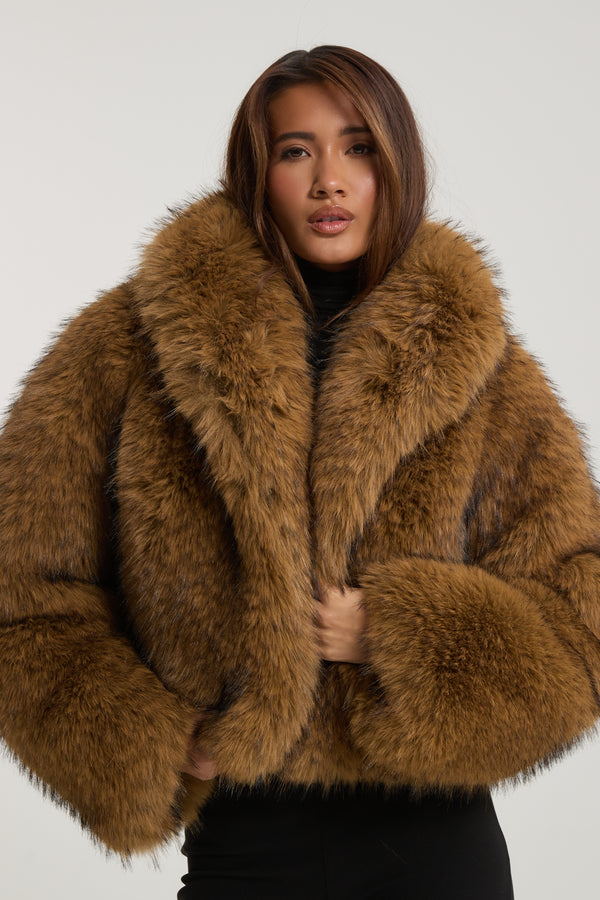 Holly Premium Faux Fur Coat