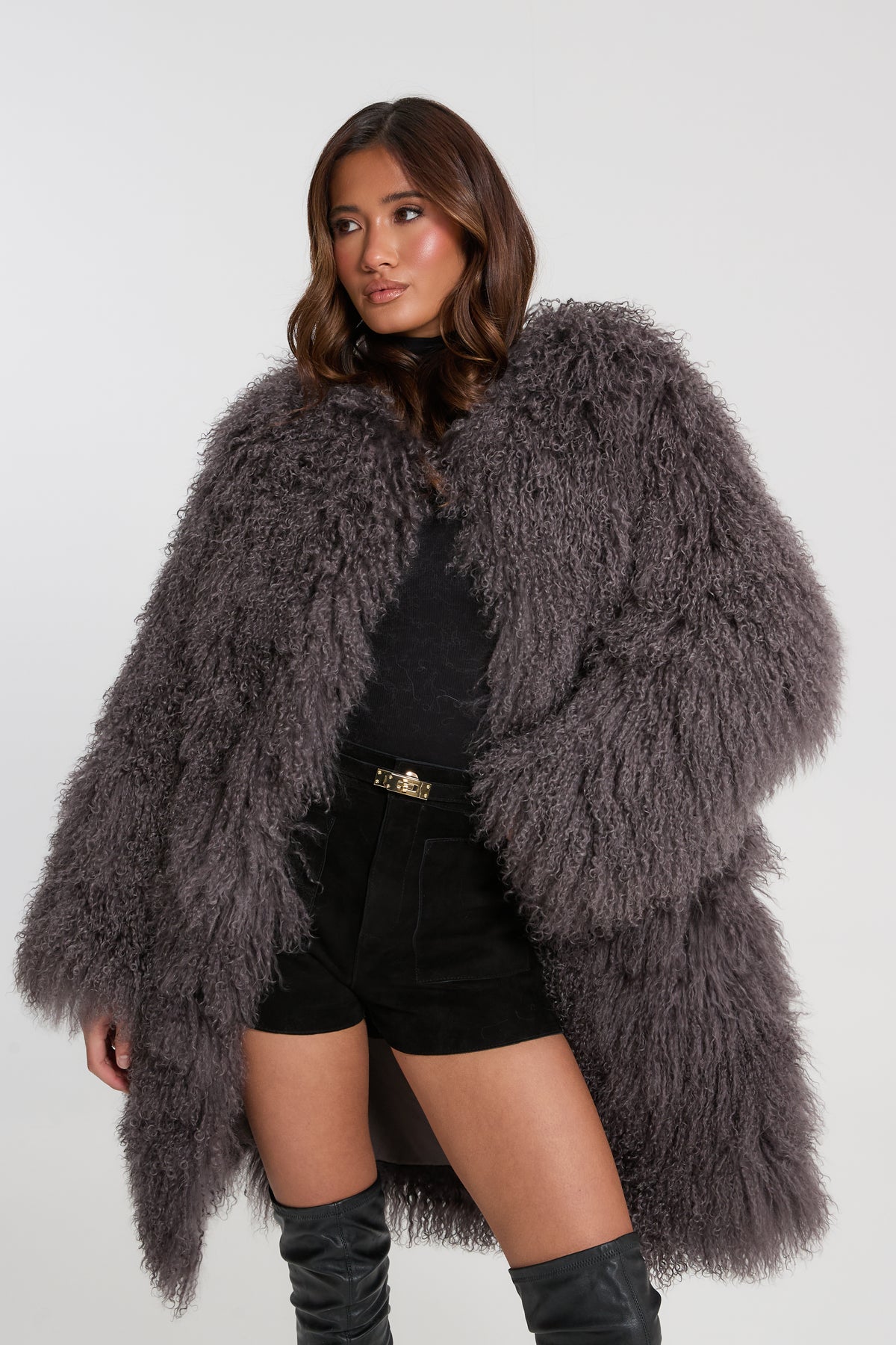 Amelia 90cm Mongolian Coat