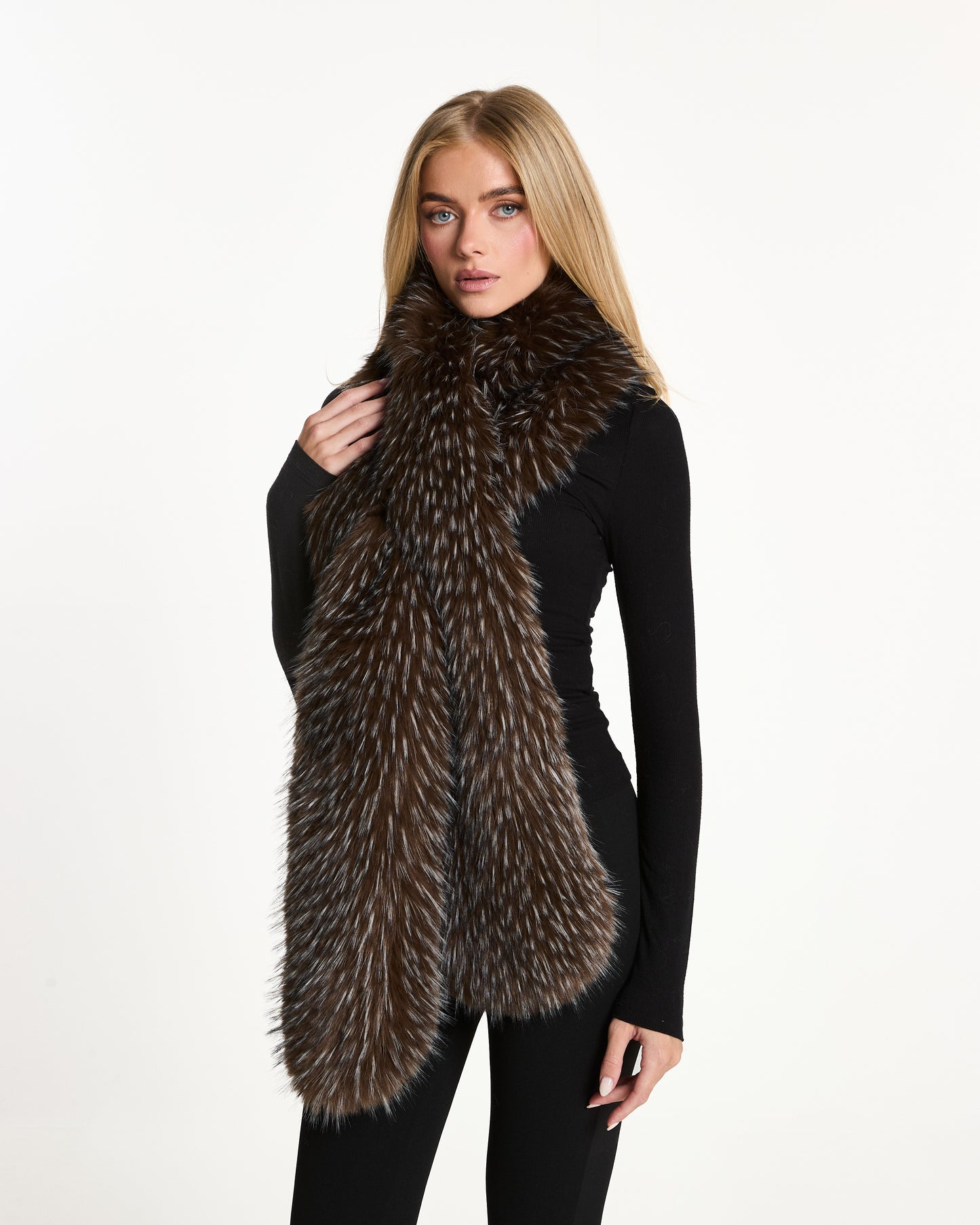 Luxury Faux Fur Scarf