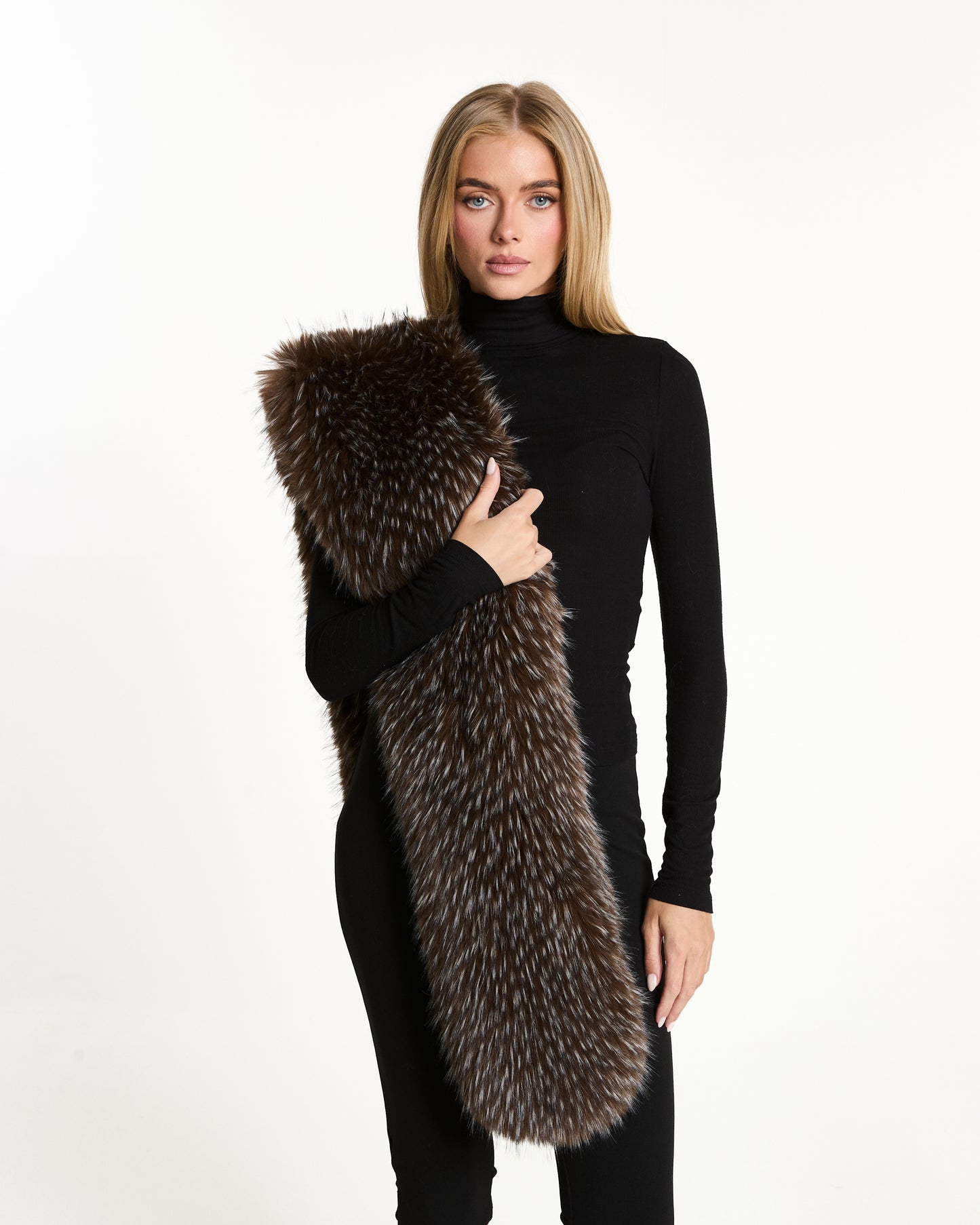 Luxury Faux Fur Scarf