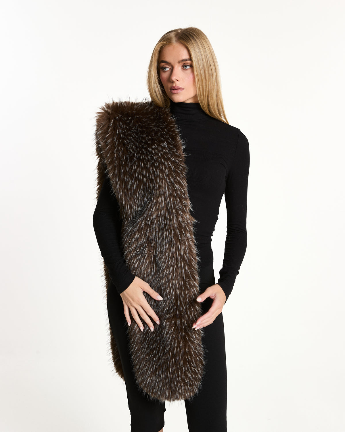 Luxury Faux Fur Scarf