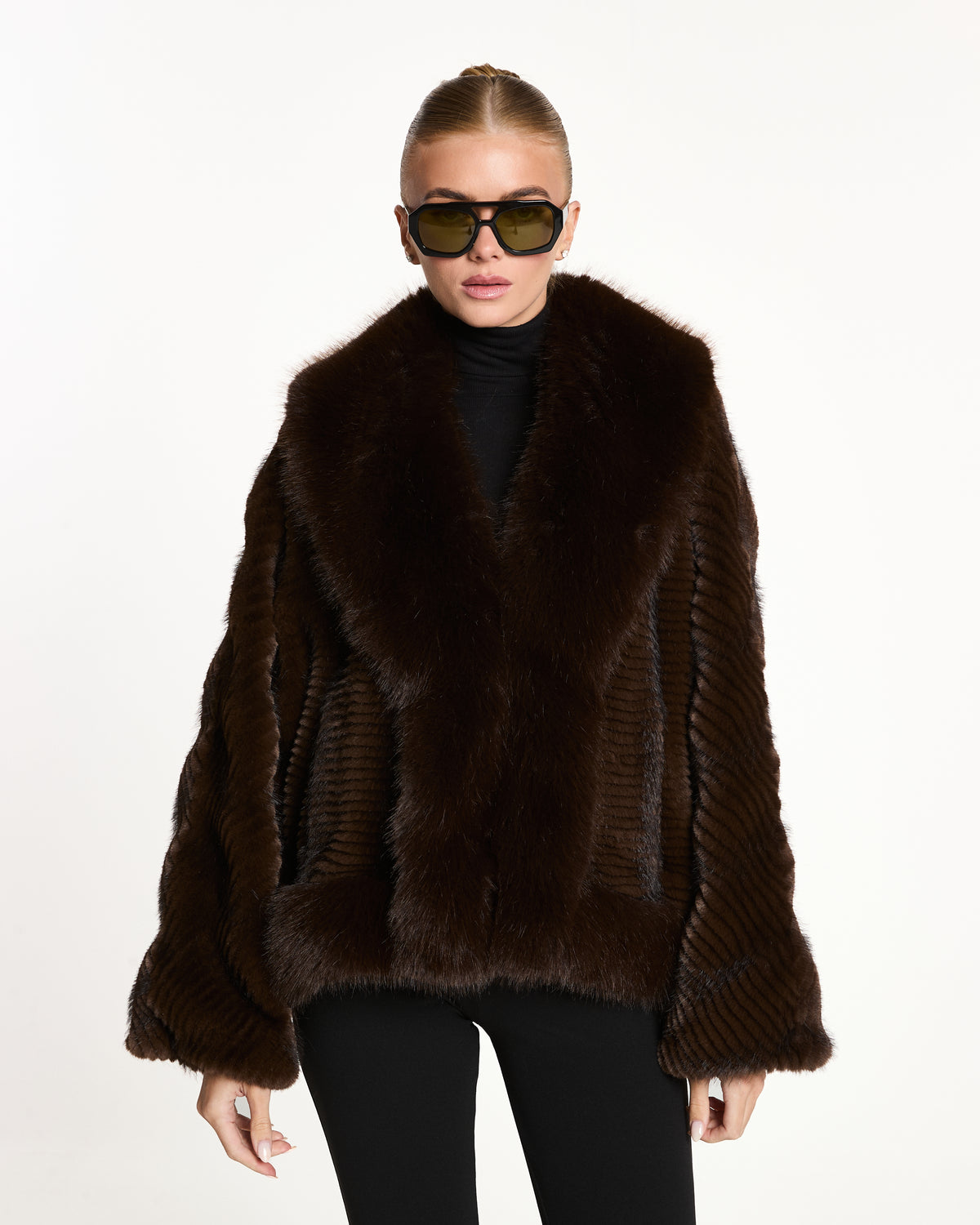 Marella Luxury Faux Fur Coat