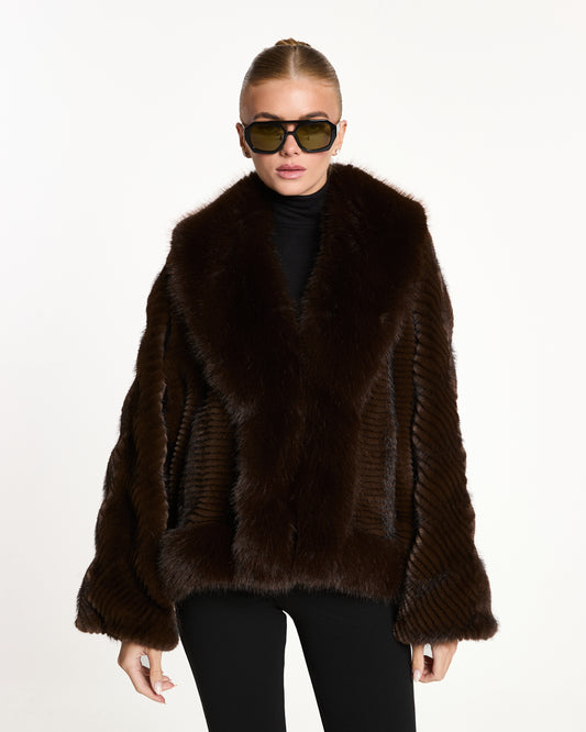 Marella Luxury Faux Fur Coat