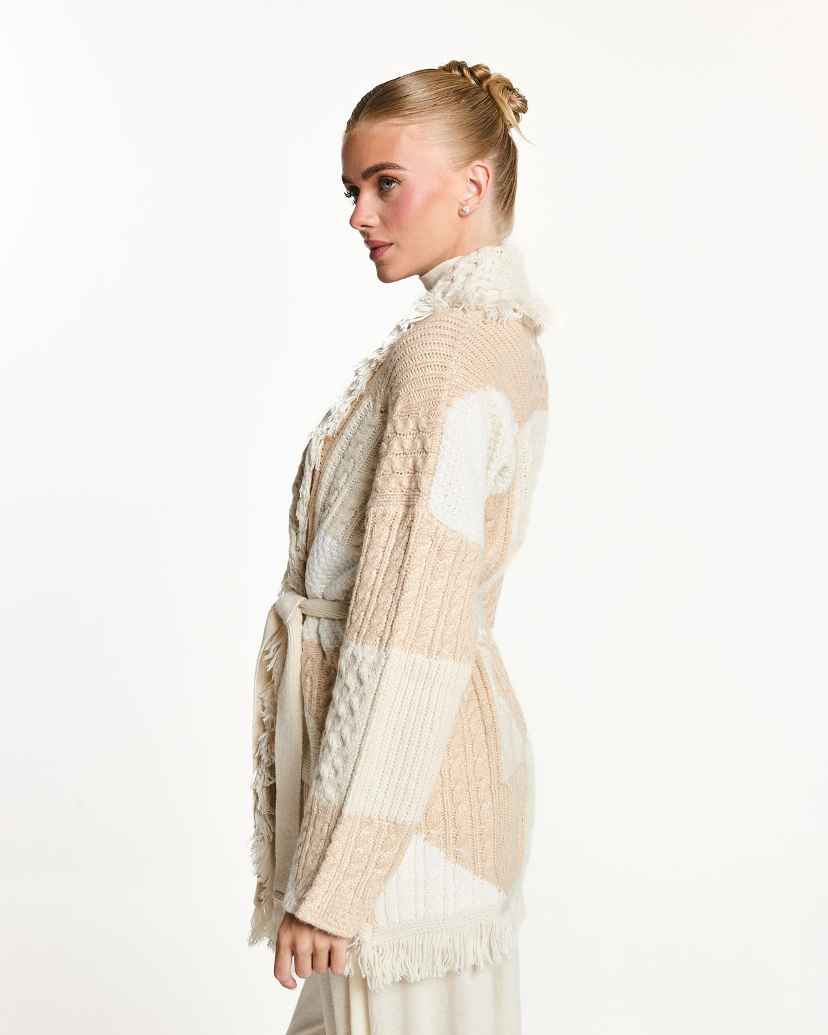 Lafayette Cable Knit Cardigan