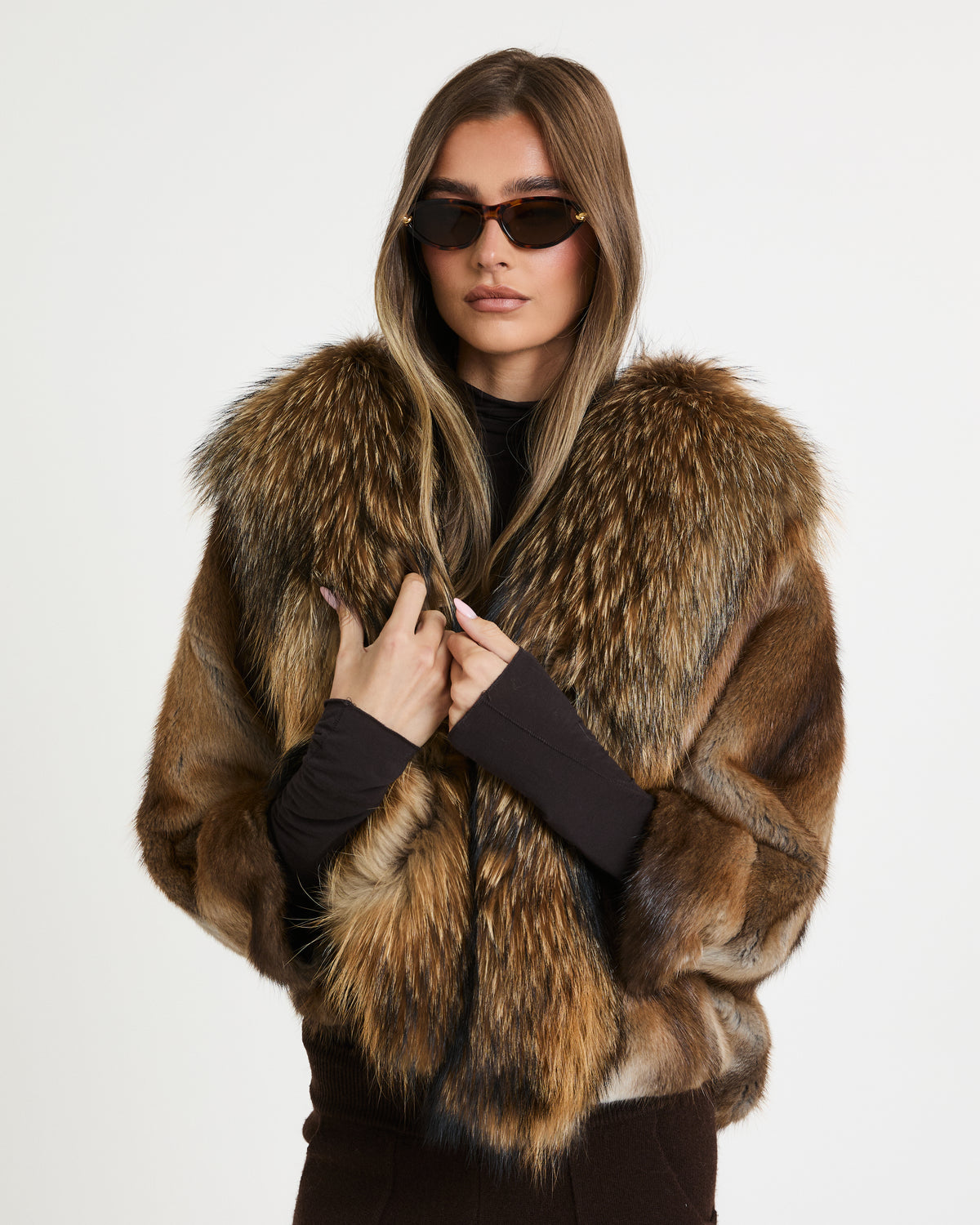 Mink Fur Cape