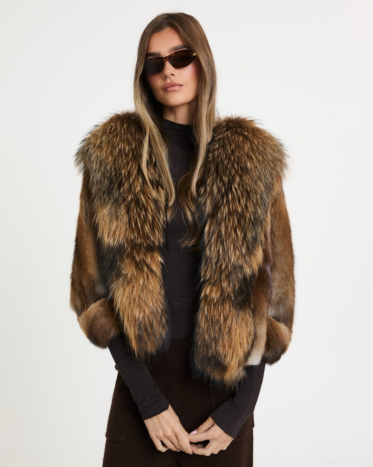 Mink Fur Cape