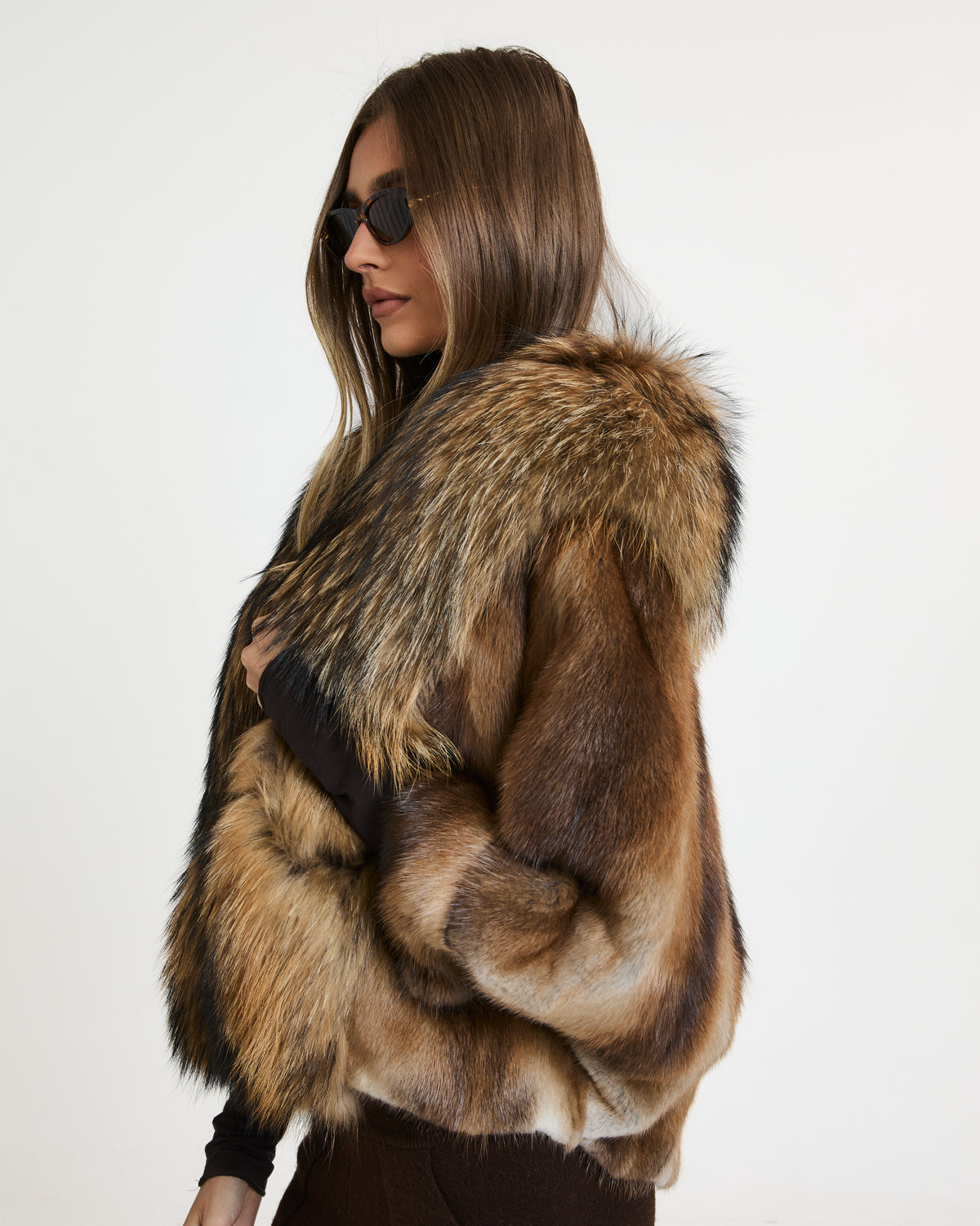 Mink Fur Cape