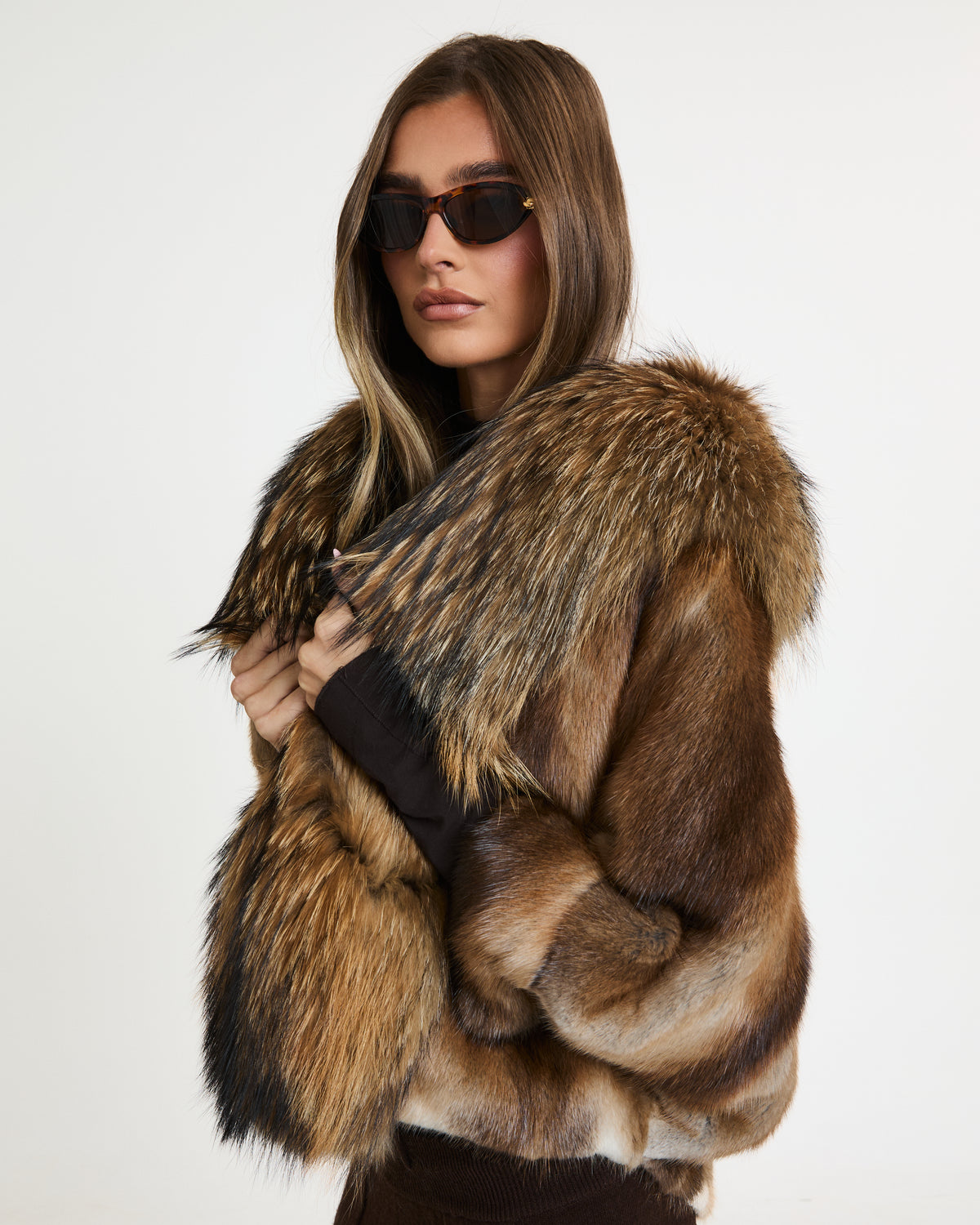 Mink Fur Cape