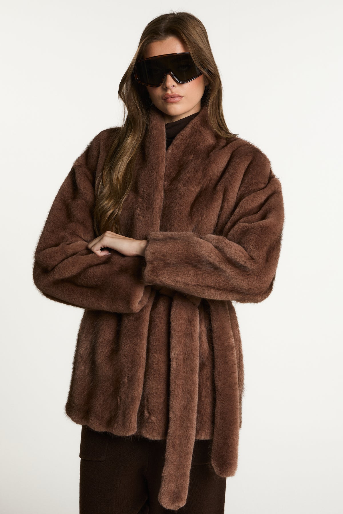 Mara Luxury Faux Fur Coat