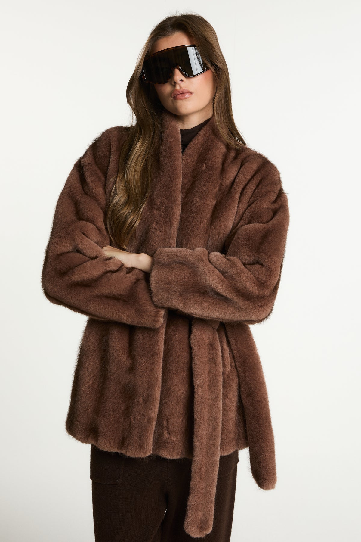 Mara Luxury Faux Fur Coat