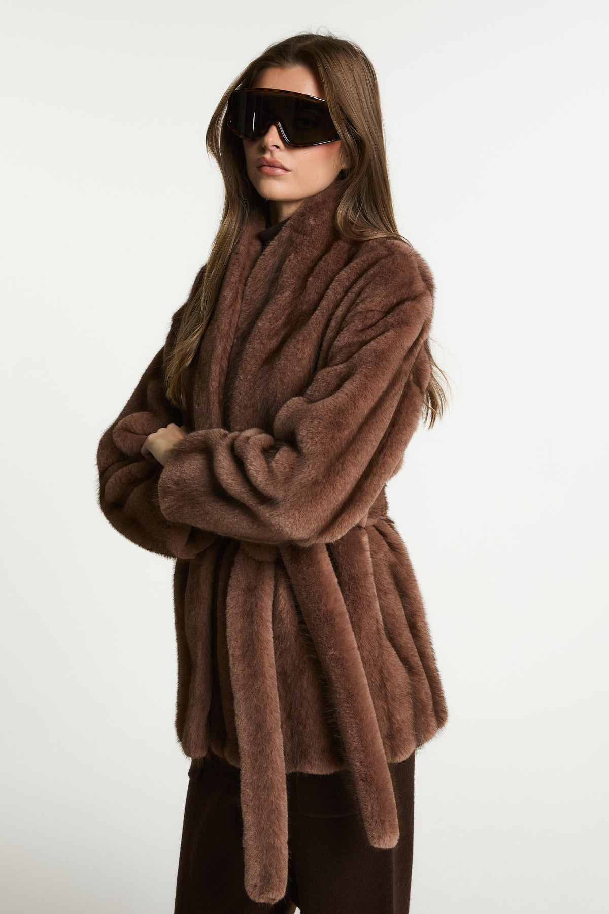 Mara Luxury Faux Fur Coat