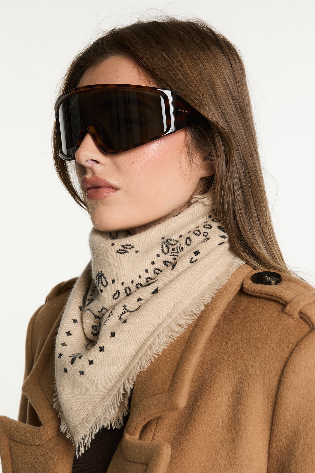 Cashmere Bandana Scarf