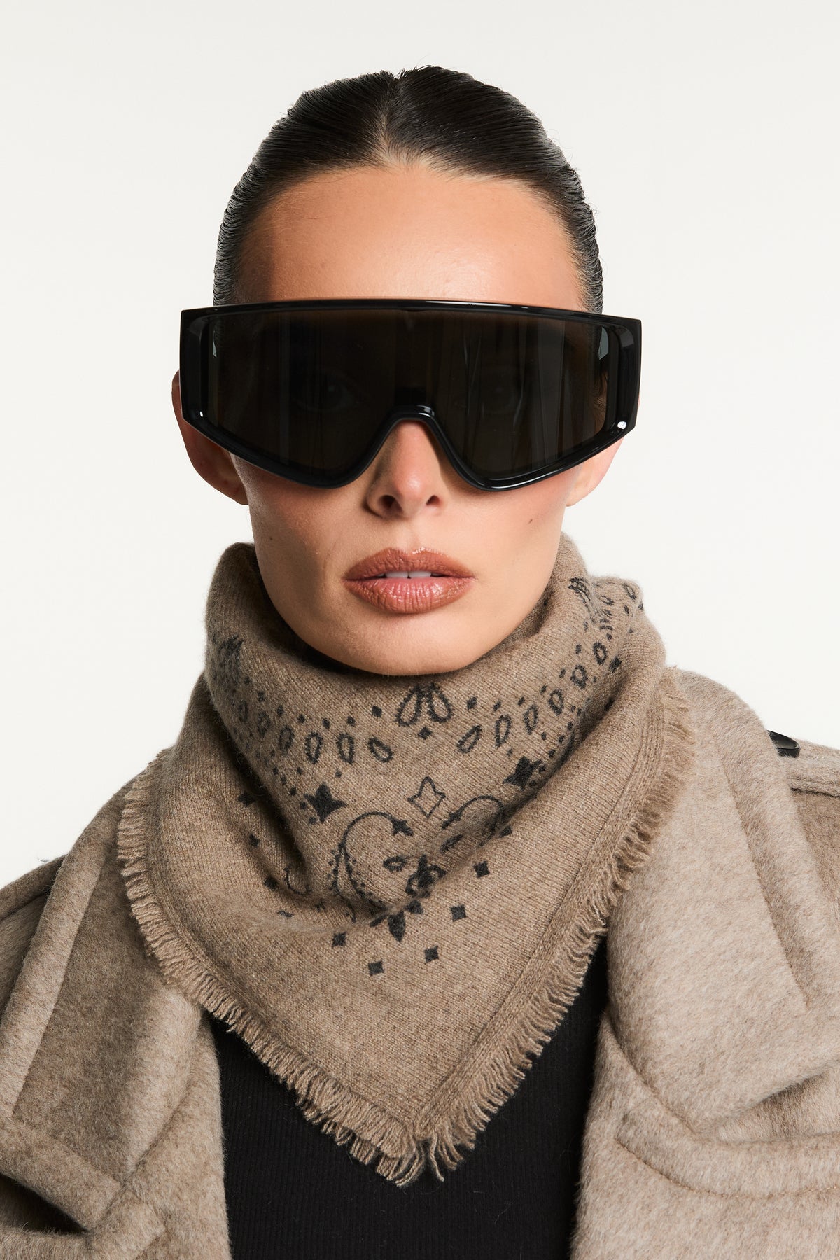 Cashmere Bandana Scarf
