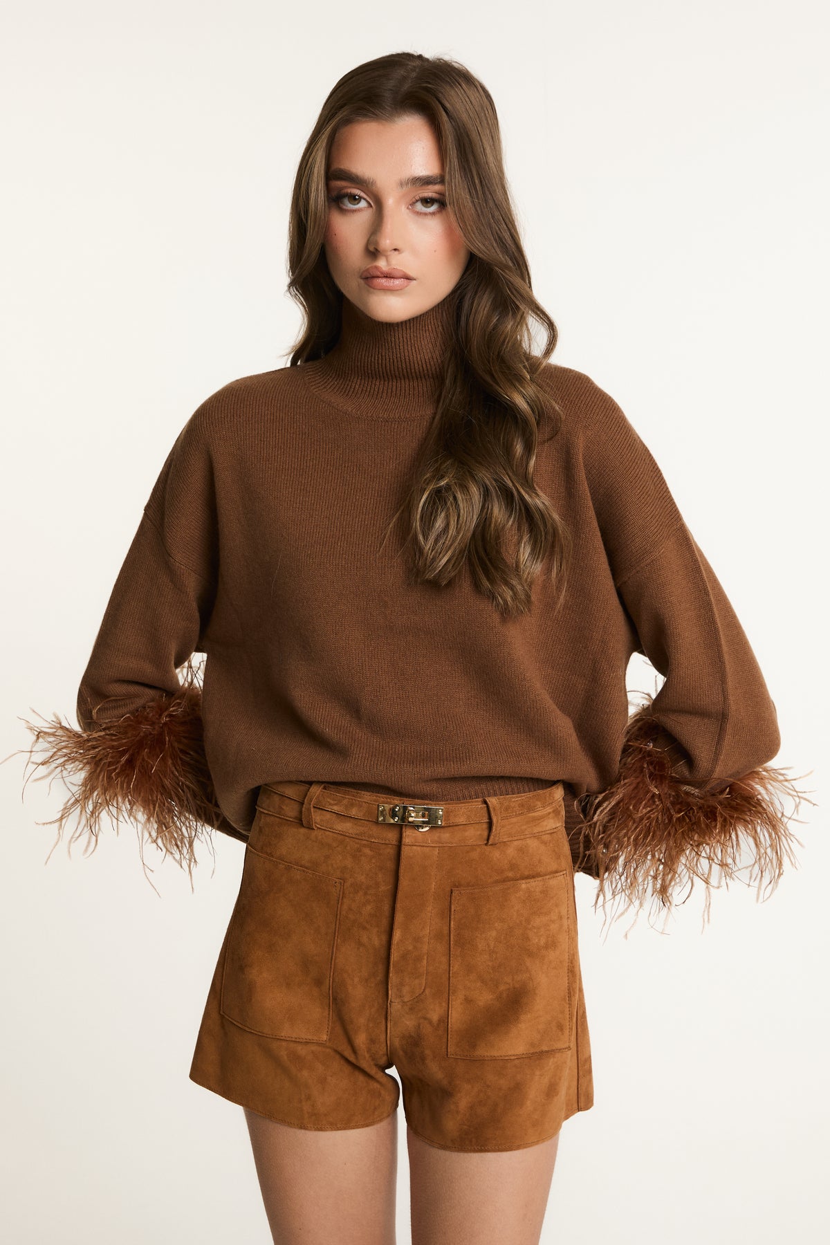 Sofia Suede Shorts