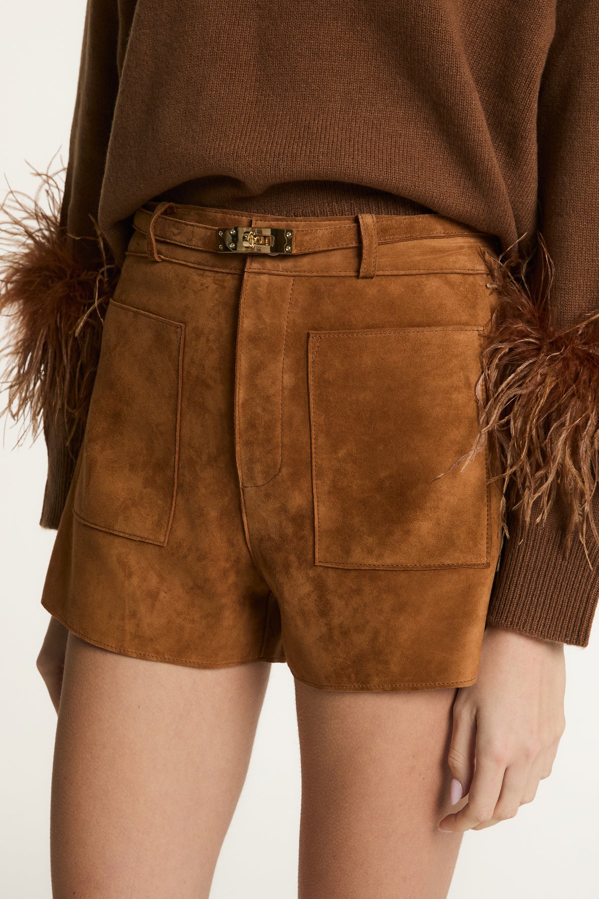 Sofia Suede Shorts