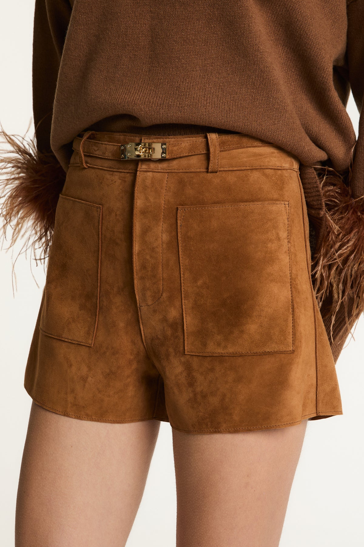 Sofia Suede Shorts