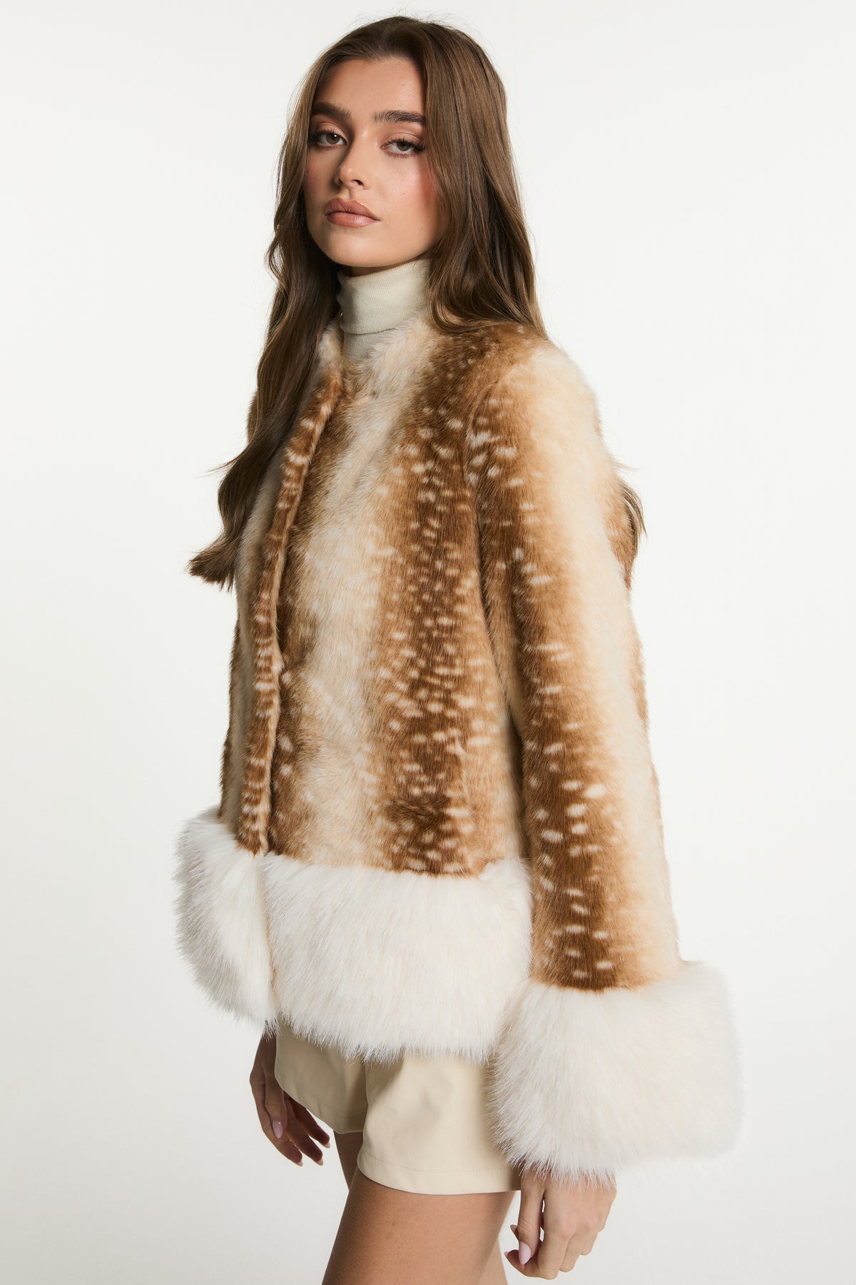 Giselle Luxury Faux Fur Coat