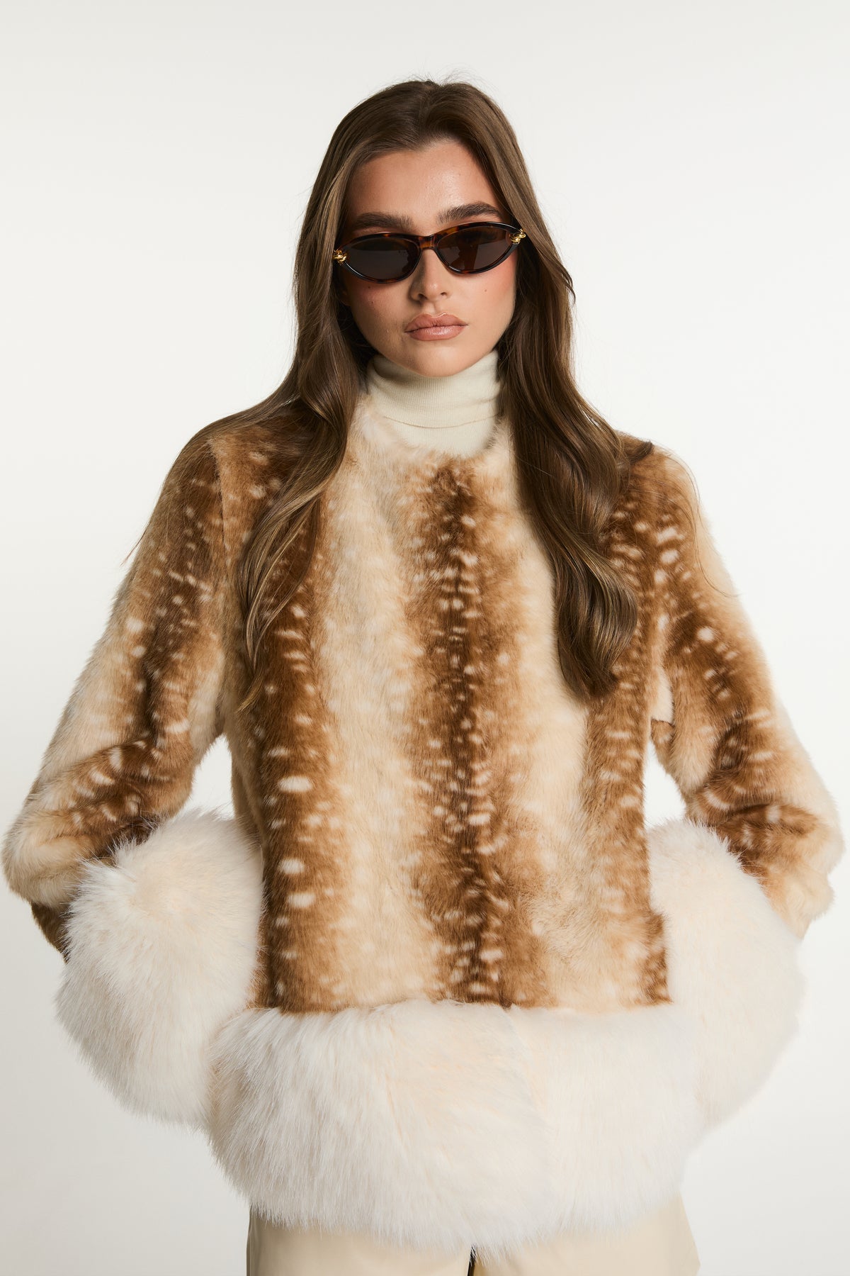 Giselle Luxury Faux Fur Coat