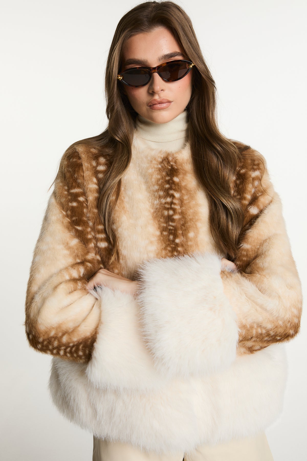 Giselle Luxury Faux Fur Coat