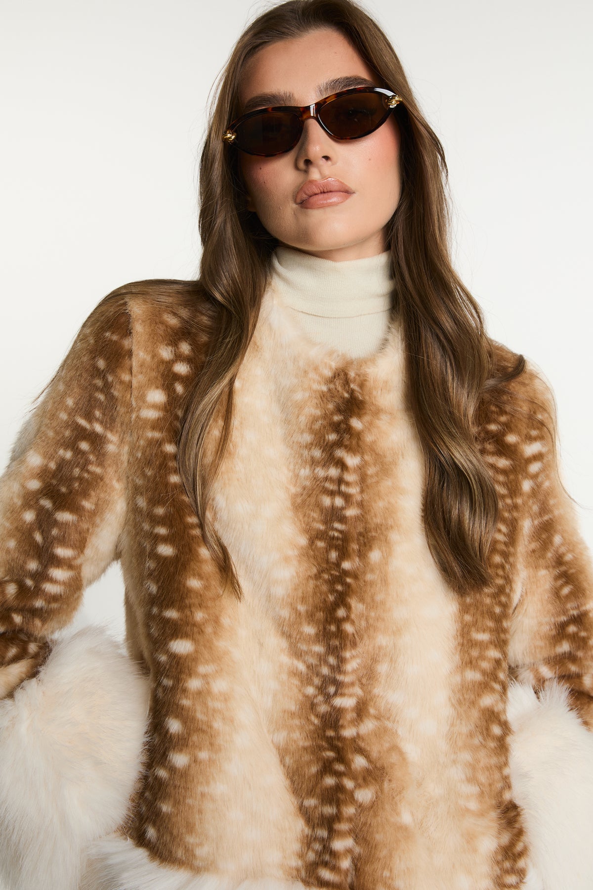 Giselle Luxury Faux Fur Coat
