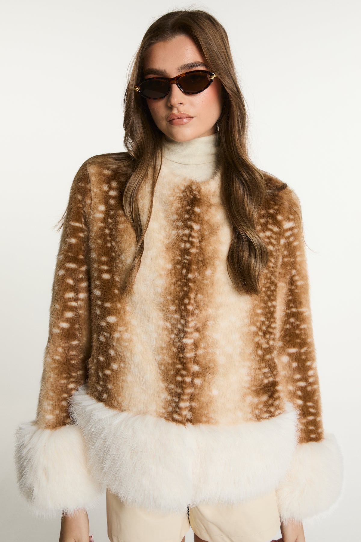 Giselle Luxury Faux Fur Coat