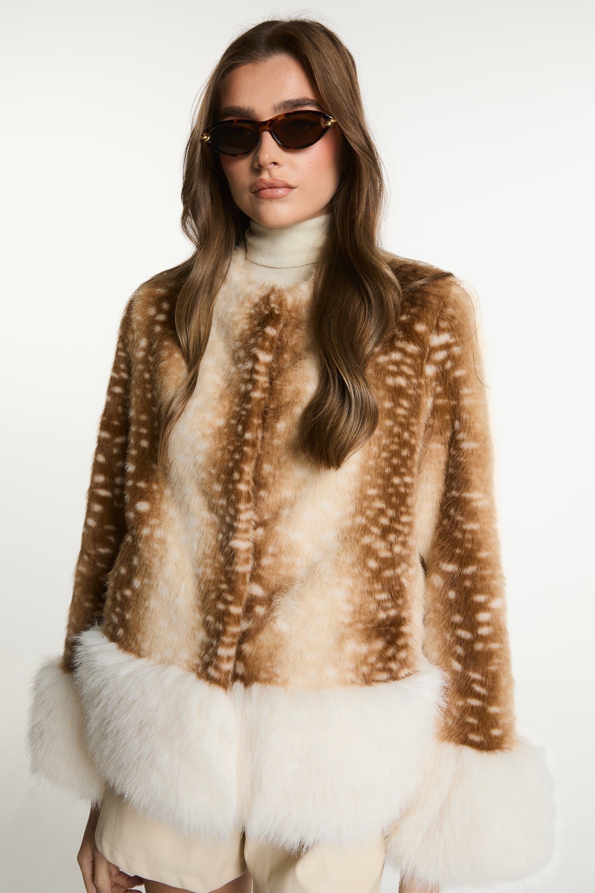 Giselle Luxury Faux Fur Coat