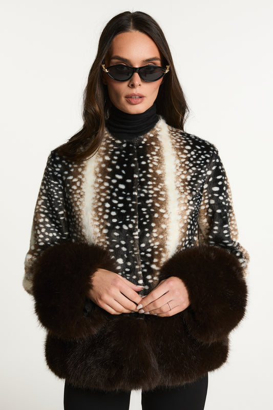 Giselle Luxury Faux Fur Coat