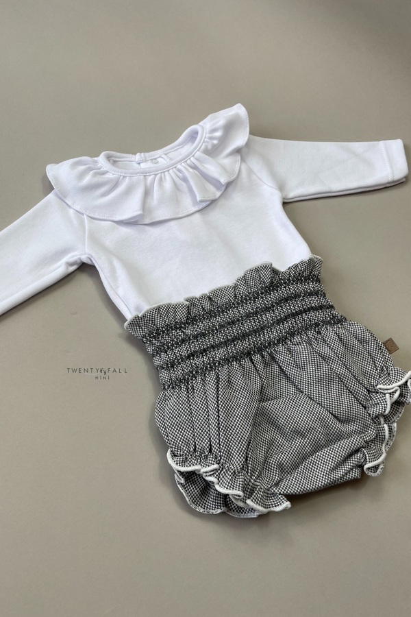 Frill Collar Bodysuit