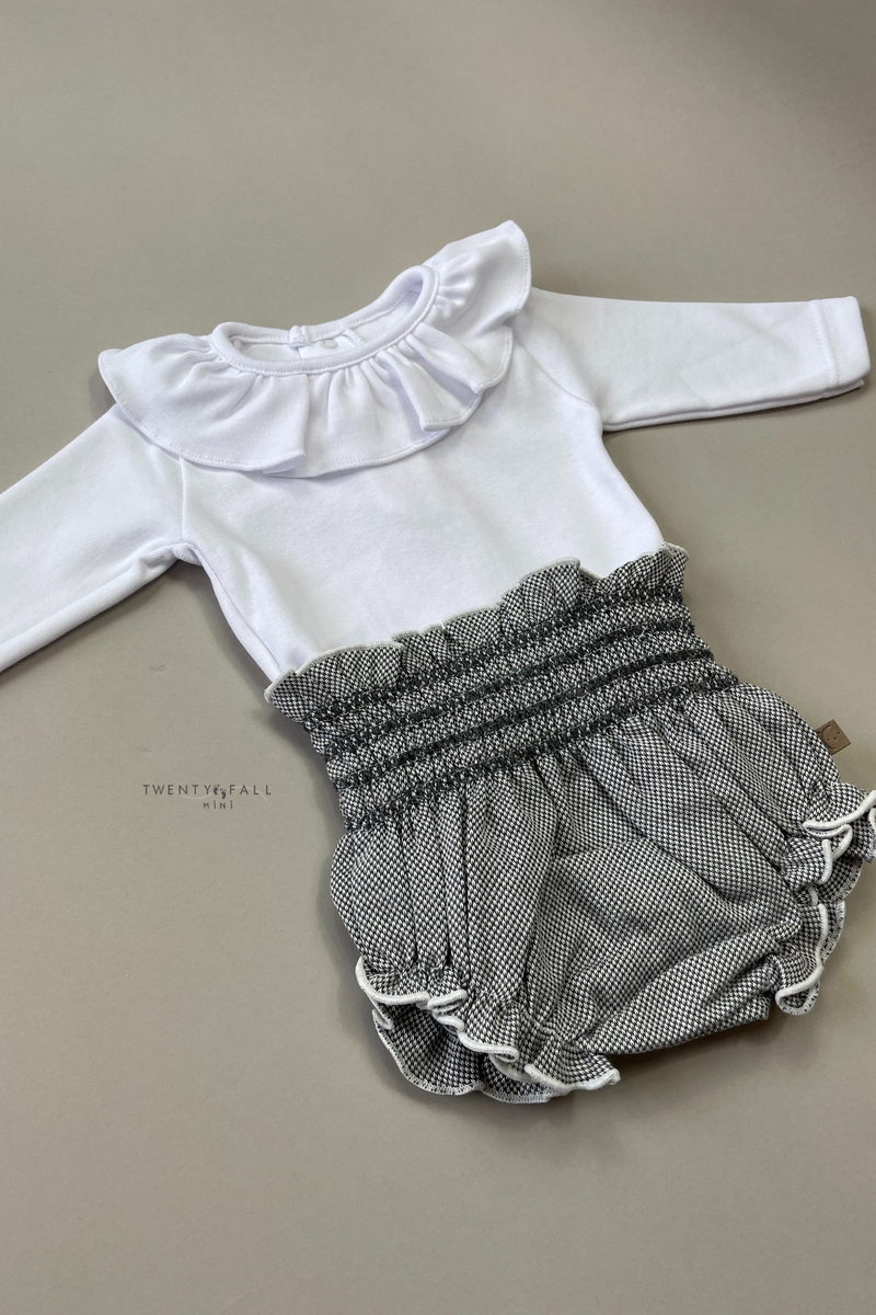 Frill collar best sale bodysuit baby