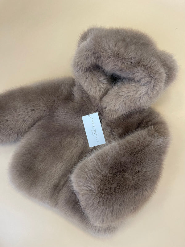 Luxury Faux Fur Bear Bomber