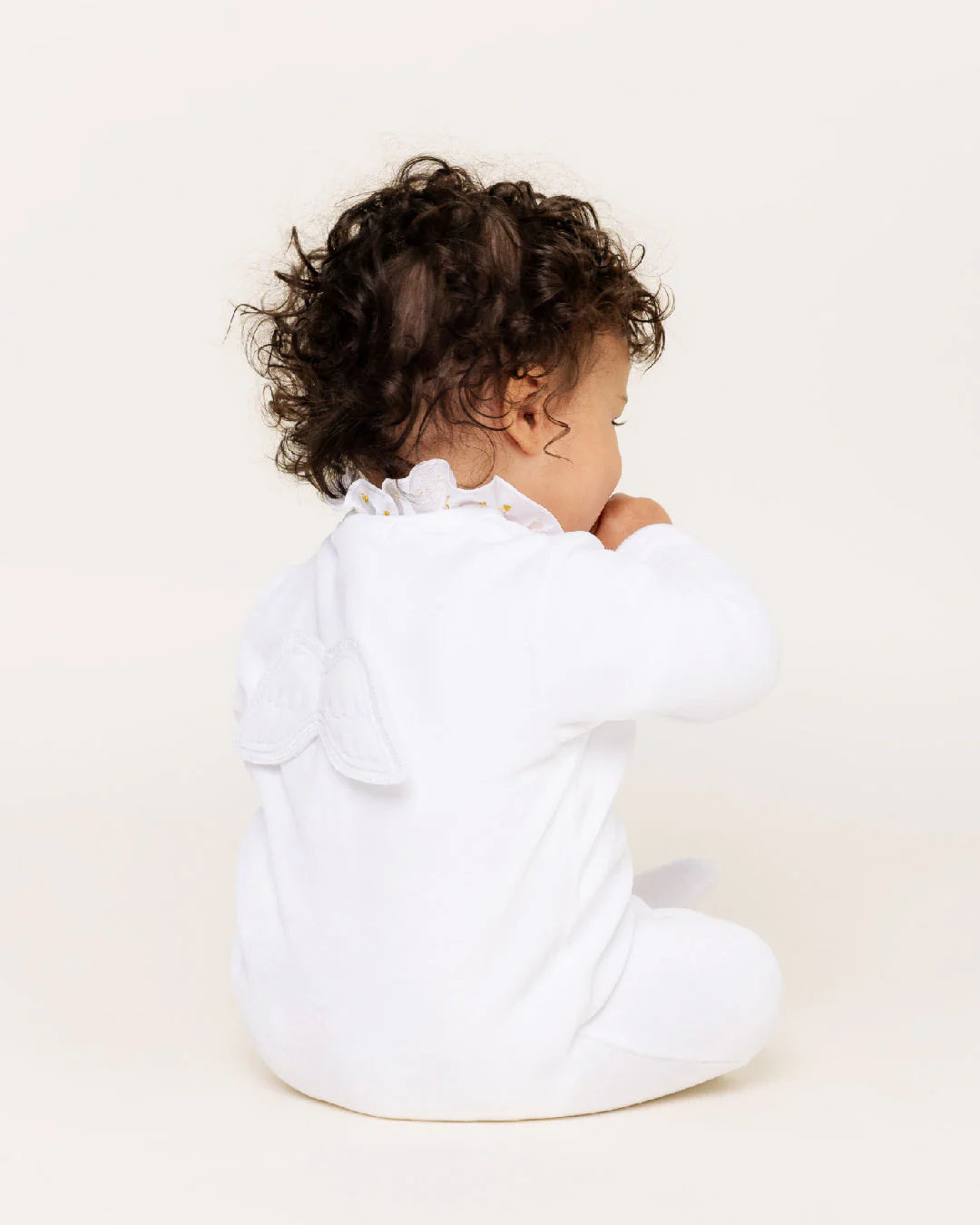 Velour Angel Wing Sleepsuit