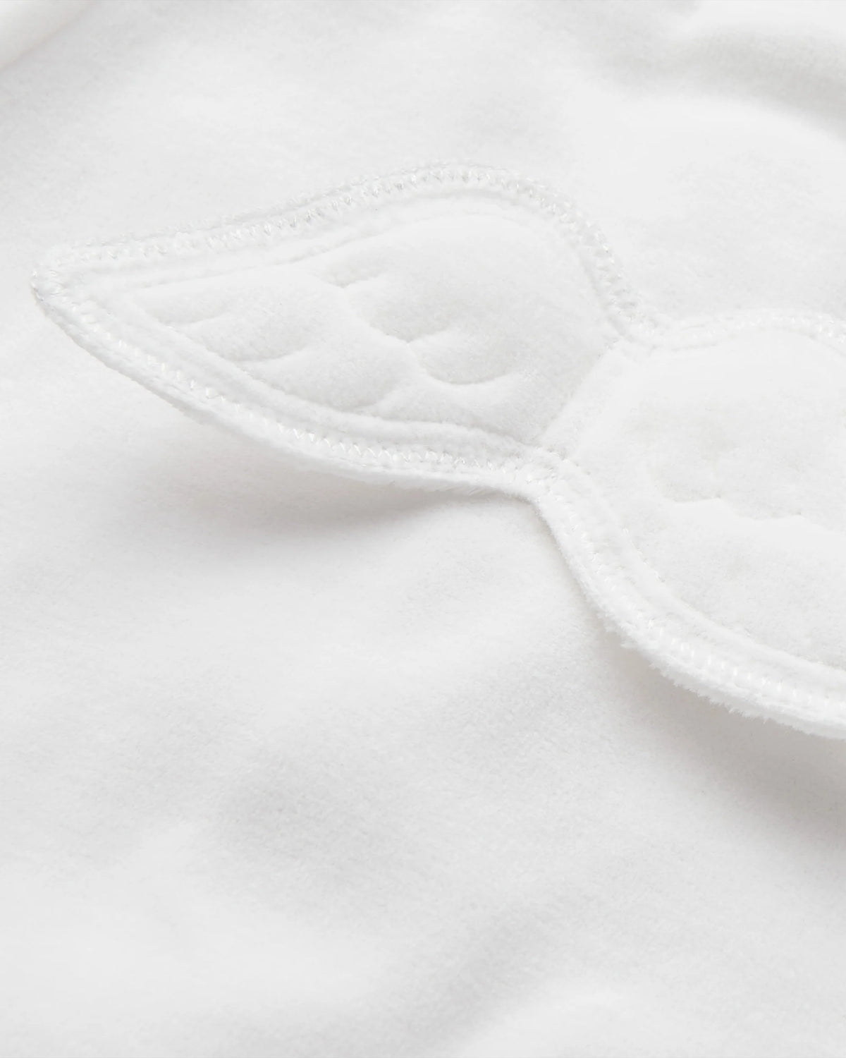 Velour Angel Wing Sleepsuit